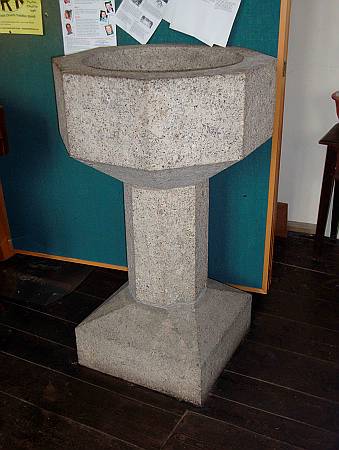 Okehampton St. James - The Font